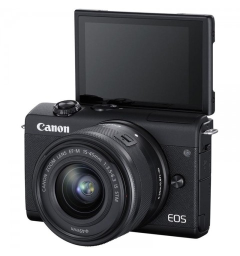 Canon EOS M200 BK M15-45 S+SB130+16GB EU MILC 24,1 MP CMOS 6000 x 4000 Pixel Nero