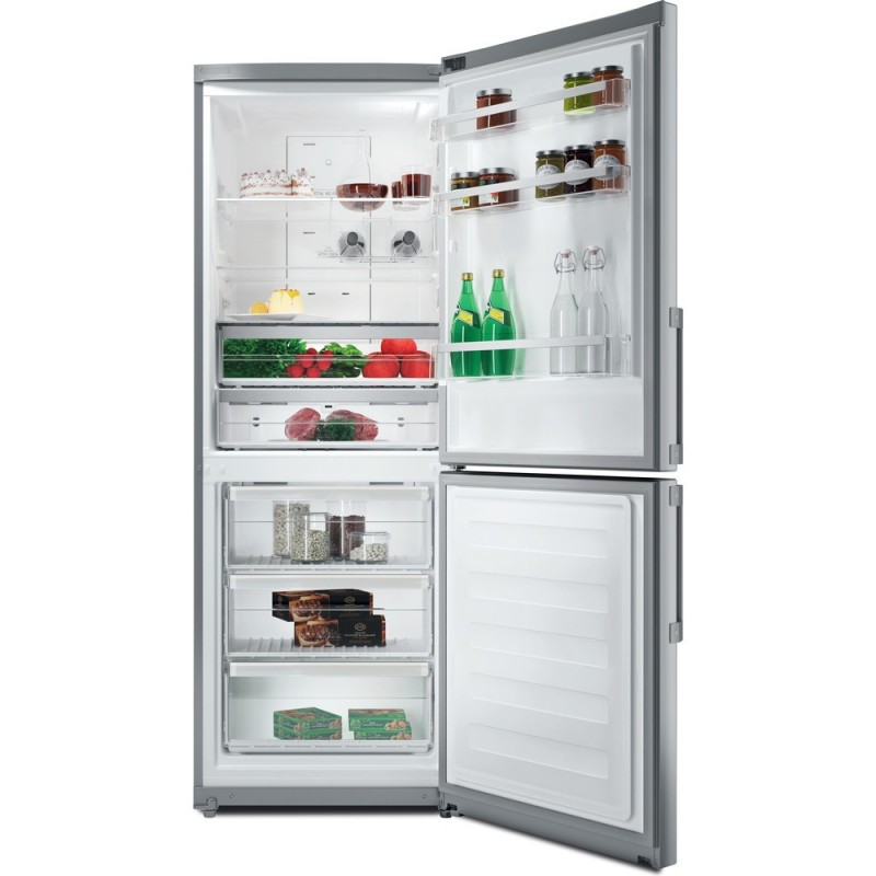 Hotpoint HA70BE 72 X fridge-freezer Freestanding 444 L E Stainless steel