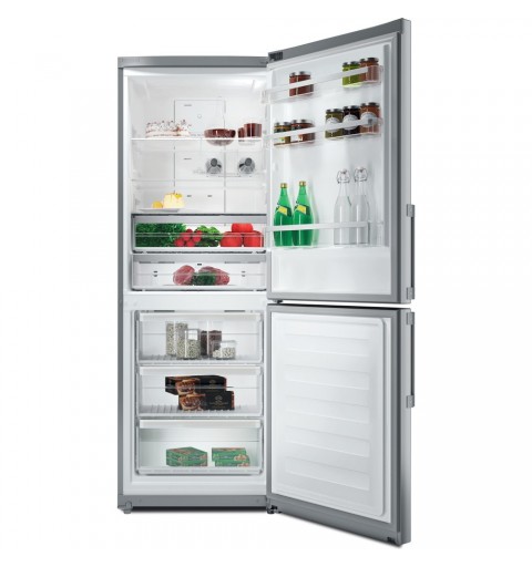 Hotpoint HA70BE 72 X fridge-freezer Freestanding 444 L E Stainless steel