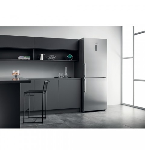 Hotpoint HA70BE 72 X frigorifero con congelatore Libera installazione 444 L E Acciaio inossidabile