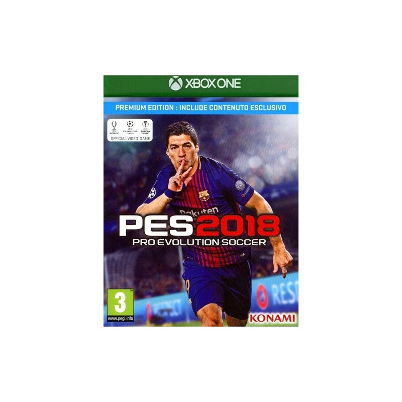 Konami Pro Evolution Soccer 2018 Premium Edition Italian Xbox One