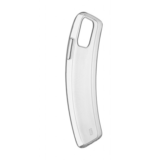 Cellularline Fine - iPhone 13 mini Cover in gomma morbida ultra sottile e trasparente Trasparente