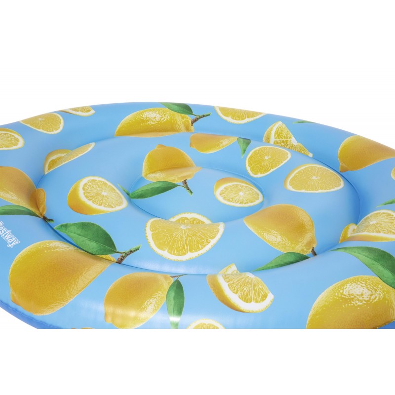 Bestway 43392 Aufblasbares Spielzeug für Pool & Strand Blau, Grün, Gelb Abbildung PVC Schwimmende Matratze