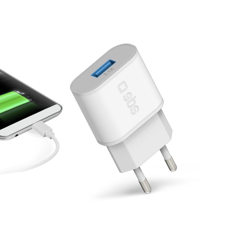 SBS 2100 mAh USB travel charger