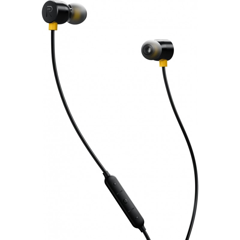 realme Buds II Auricolare Cablato In-ear MUSICA Nero