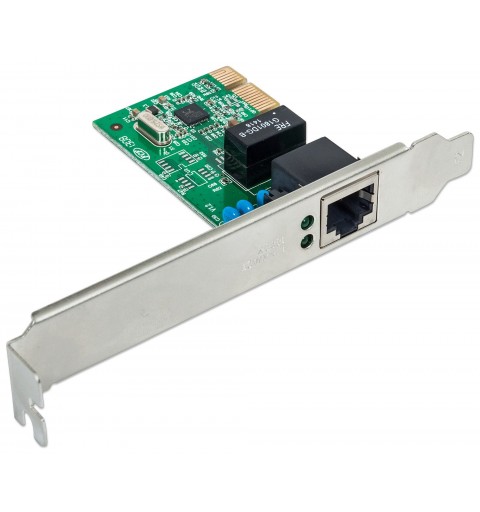 Intellinet Gigabit PCI Express Network Card, 10 100 1000 Mbps PCI Express RJ45 Ethernet Card