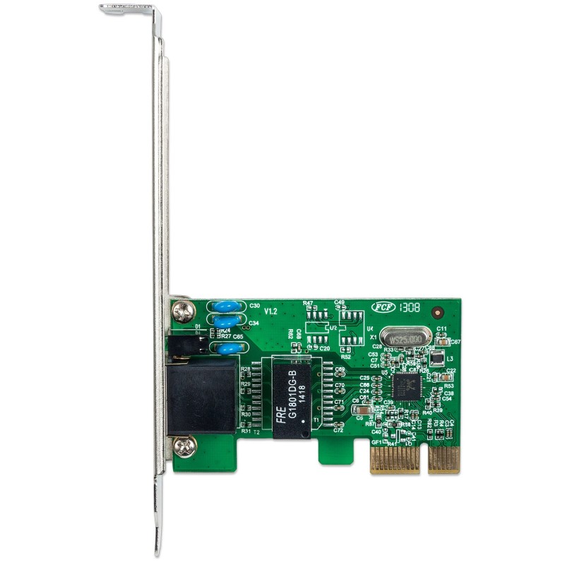 Intellinet Gigabit PCI Express Network Card, 10 100 1000 Mbps PCI Express RJ45 Ethernet Card