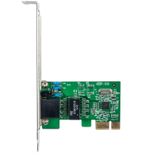 Intellinet Gigabit PCI Express Network Card, 10 100 1000 Mbps PCI Express RJ45 Ethernet Card