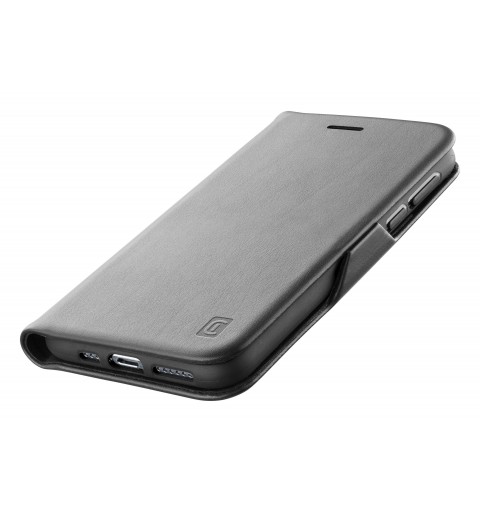 Cellularline Book Clutch - Xiaomi Mi 10 Lite Mi 10 Lite Zoom Custodia a libro con chiusura di sicurezza magnetica Nero