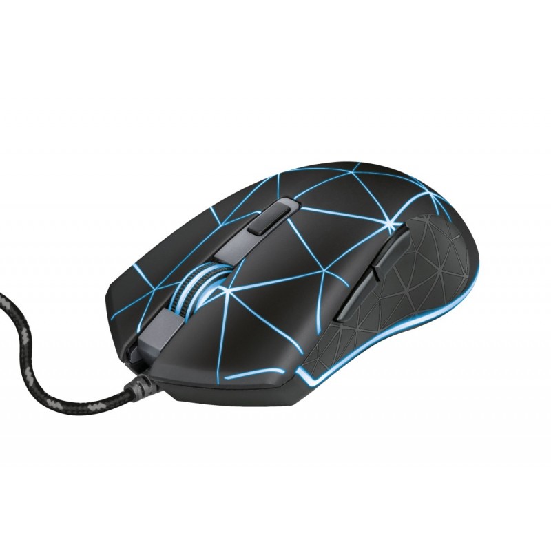 Trust GXT 133 Locx mouse Right-hand USB Type-A Optical 4000 DPI