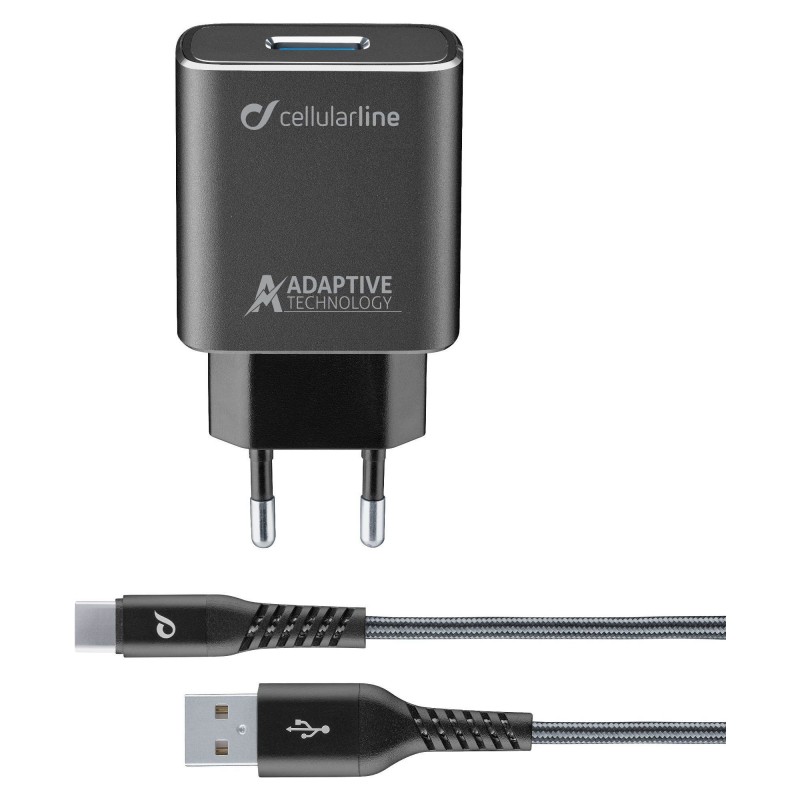 Cellularline EXTREME CHARGER KIT 15W - TYPE-C SAMSUNG Extra-tough 15W in-car fast charger and cable