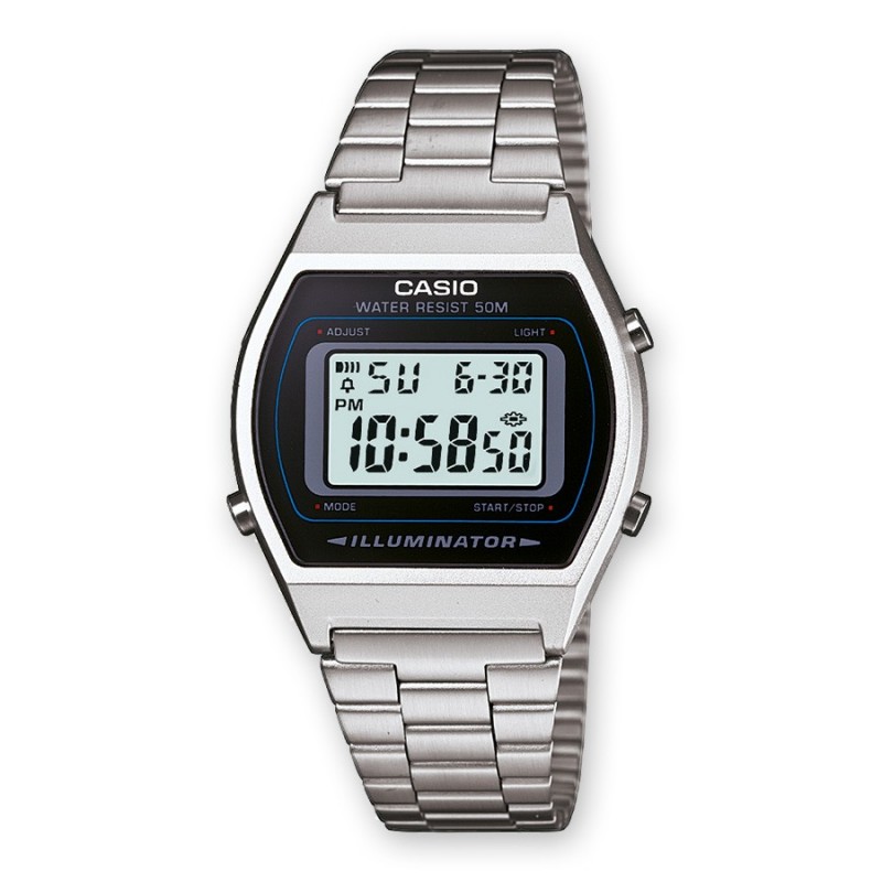 Casio B640WD-1AVEF montre Montre bracelet Unisexe Électronique Argent