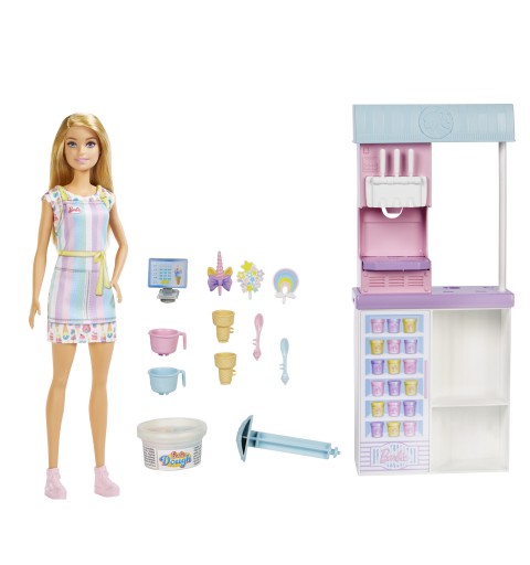 Barbie Ice Cream Shop Playset