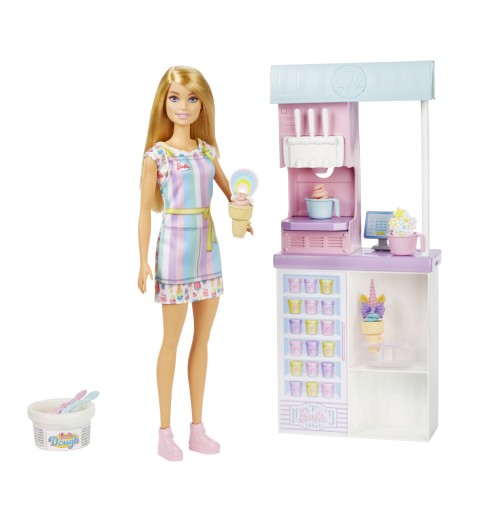 Barbie Ice Cream Shop Playset