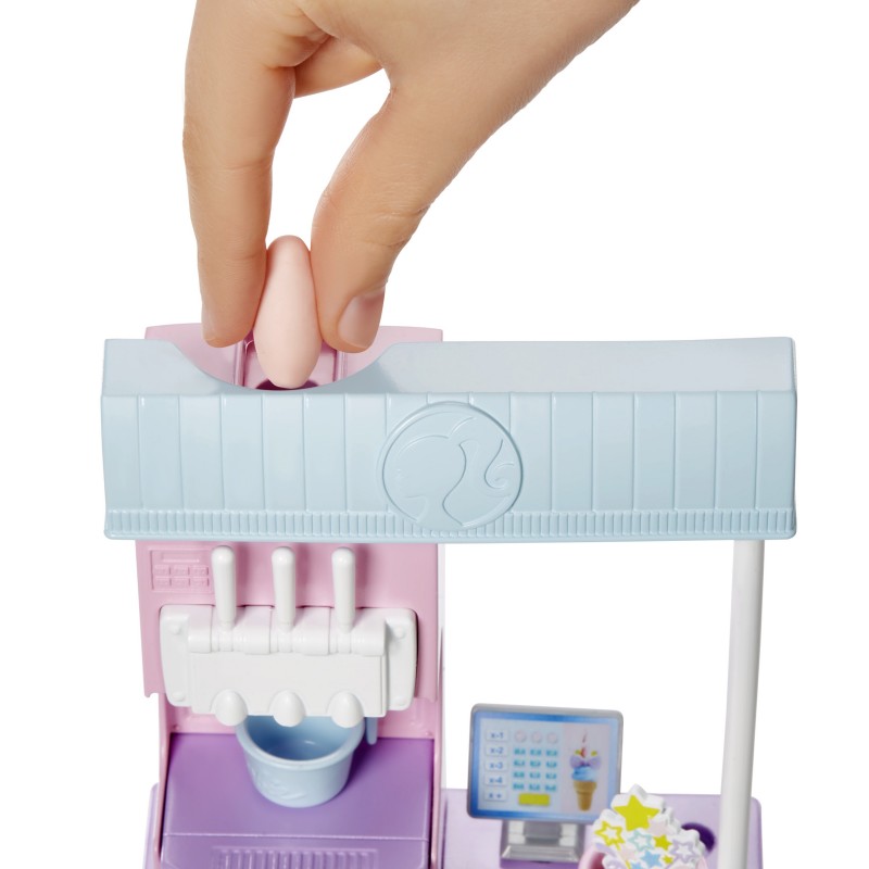 Barbie Ice Cream Shop Playset