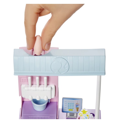 Barbie Ice Cream Shop Playset