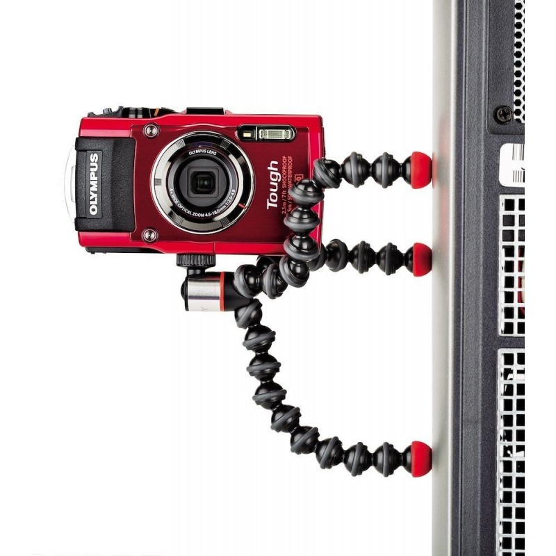 Joby GorillaPod Magnetic 325 treppiede Action camera 3 gamba gambe Nero, Rosso