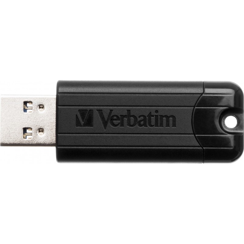 Verbatim PinStripe 3.0 - USB 3.0-Stick 128GB  - Schwarz