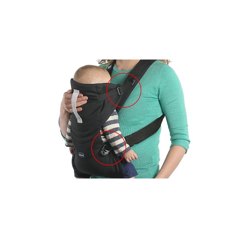 Chicco EasyFit Baby hipseat Black