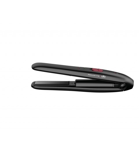 Rowenta Elite Touch Up & Go SF1312 Plancha de pelo Caliente Negro, Rosa 0,6 m