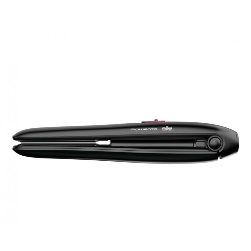 Rowenta Elite Touch Up & Go SF1312 Plancha de pelo Caliente Negro, Rosa 0,6 m