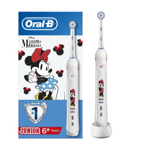 Oral-B PRO Spazzolino Elettrico Ricaricabile Junior Minnie 6+