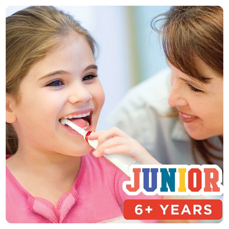 Oral-B PRO Pro2 Junior Minnie Kinder Rotierende-vibrierende Zahnbürste Weiß