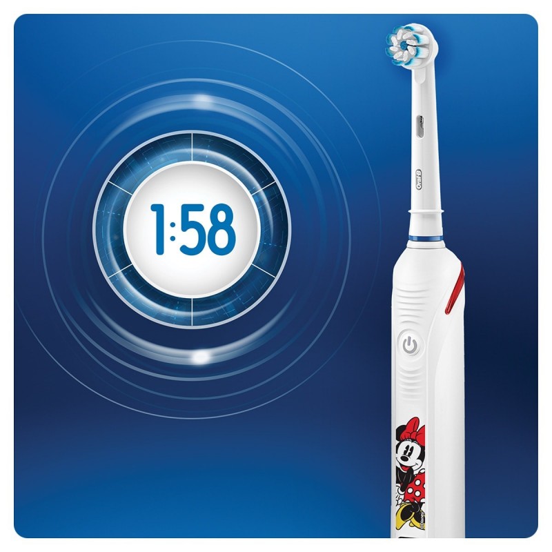 Oral-B PRO Pro2 Junior Minnie Niño Cepillo dental oscilante Blanco