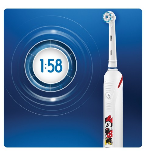 Oral-B PRO Pro2 Junior Minnie Niño Cepillo dental oscilante Blanco