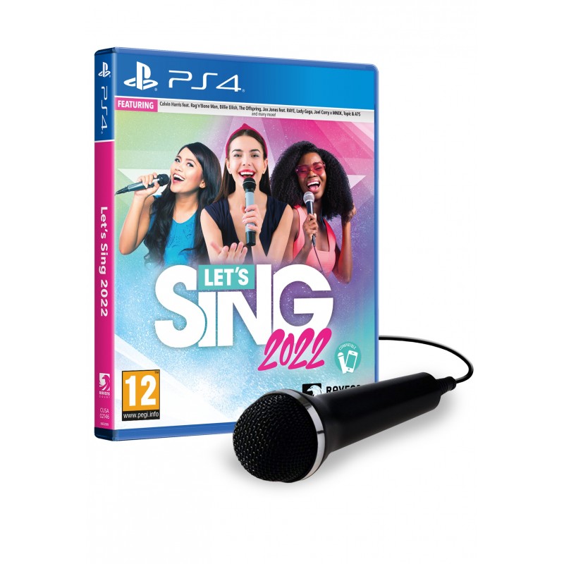 Deep Silver Let's Sing 2022 [+ 1 Mic] Standard Englisch, Italienisch PlayStation 4