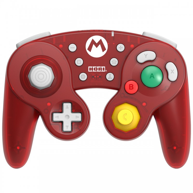 Hori Wireless Battle Pad (Mario) for Nintendo Switch Rojo Bluetooth Gamepad Analógico Digital