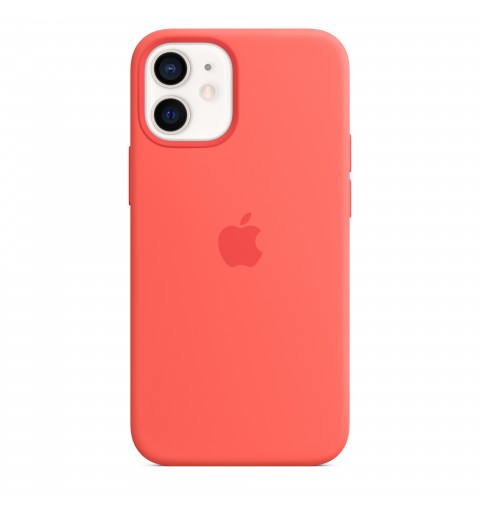 Apple Custodia MagSafe in silicone per iPhone 12 mini - Rosarancio