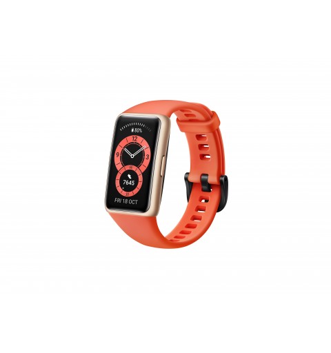 Huawei Band 6 AMOLED Bracelet connecté 3,73 cm (1.47") Rouge