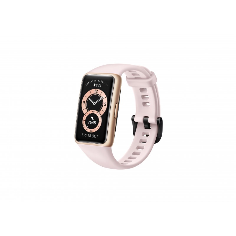 Huawei Band 6 AMOLED Aktivitäts-Trackerarmband 3,73 cm (1.47 Zoll) Pink