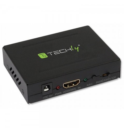 Techly Audio Extractor HDMI SPDIF + RCA R L IDATA HDMI-EA