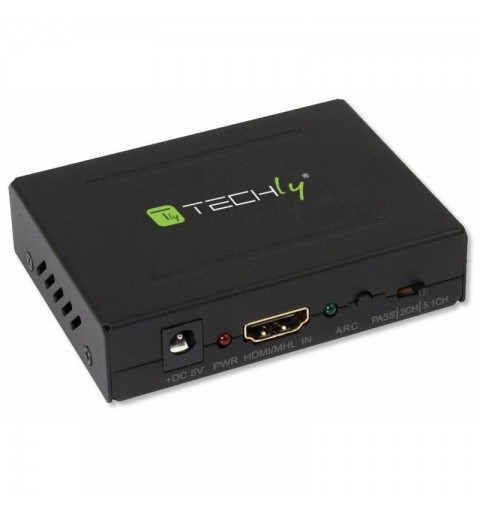 Techly IDATA HDMI-EA Audio-Konverter Schwarz