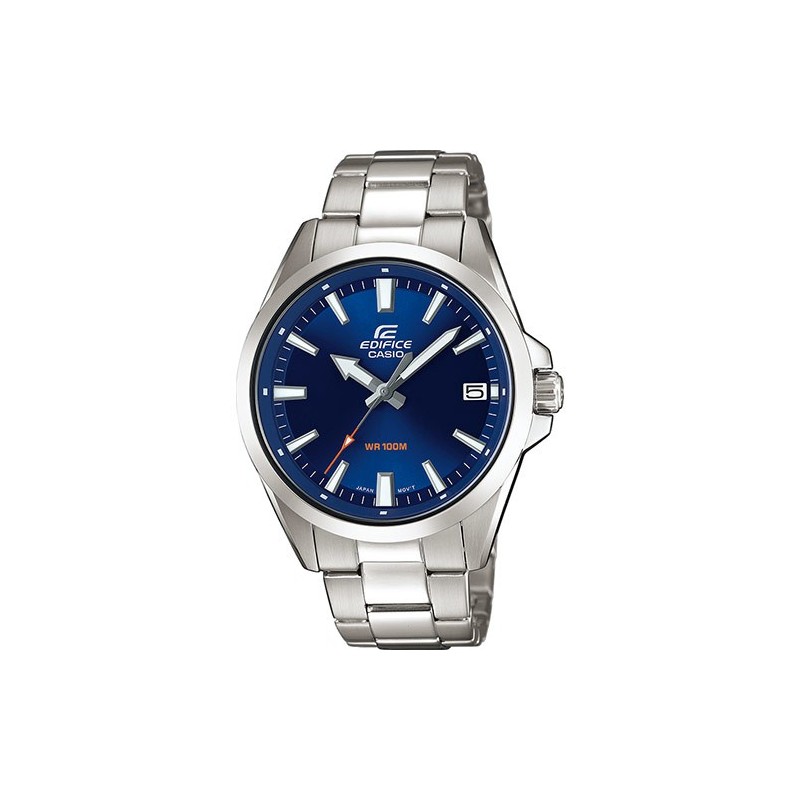 Casio EFV-100D-2AVUEF orologio Orologio da polso Unisex Quarzo Blu, Argento