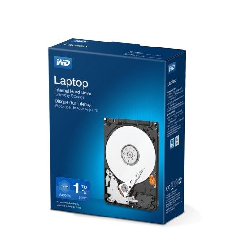Western Digital Laptop Everyday 2.5" 1000 GB Seriale ATA II