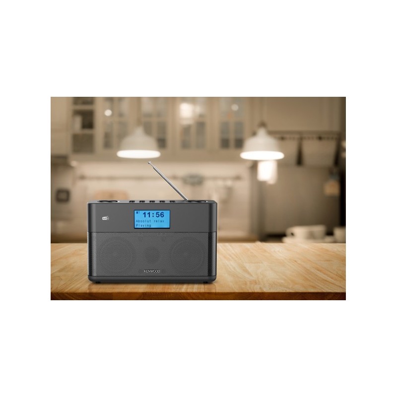 Kenwood CR-ST50DAB-B Radio portable Analogique et numérique Noir