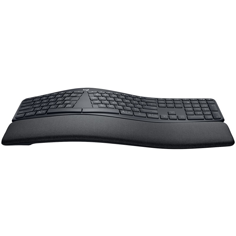 Logitech ERGO K860 Tastatur RF Wireless + Bluetooth Italienisch Graphit