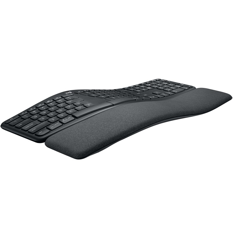 Logitech ERGO K860 tastiera RF senza fili + Bluetooth Italiano Grafite