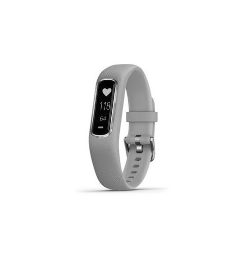 Garmin vívosmart 4 OLED Pulsera de seguimiento de actividad Gris
