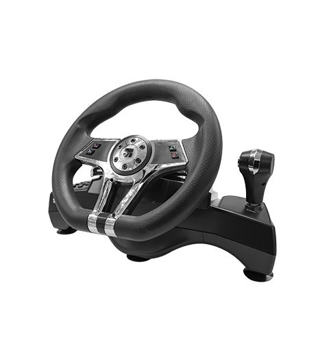 Xtreme 90428 mando y volante Negro Volante + Pedales Analógico Digital PlayStation 4, Playstation 3