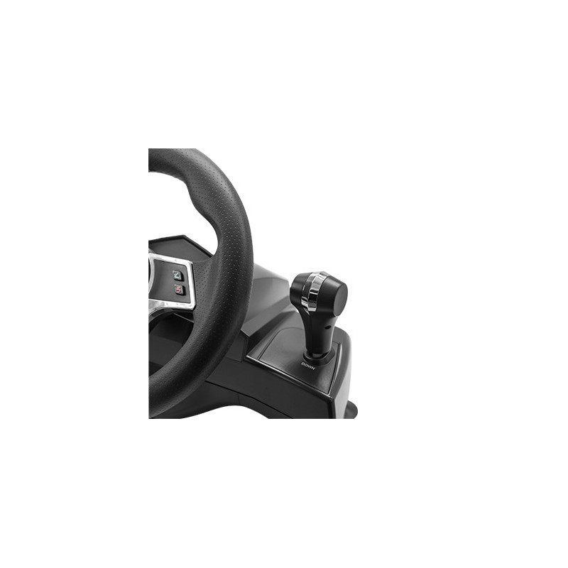 Xtreme 90428 Gaming-Controller Schwarz Lenkrad + Pedale Analog Digital PlayStation 4, Playstation 3