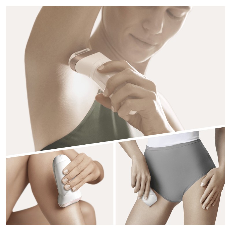 Braun Silk-épil 9 9-870 épilateur 40 pince(s) Rose, Blanc