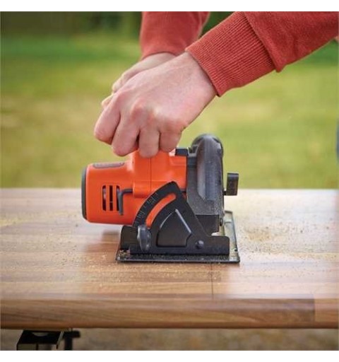 Black & Decker BDCCS18 14 cm Nero, Rosso 3700 Giri min