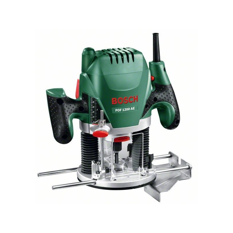 Bosch POF 1200 AE Negro, Verde, Rojo, Plata 28000 RPM 1200 W