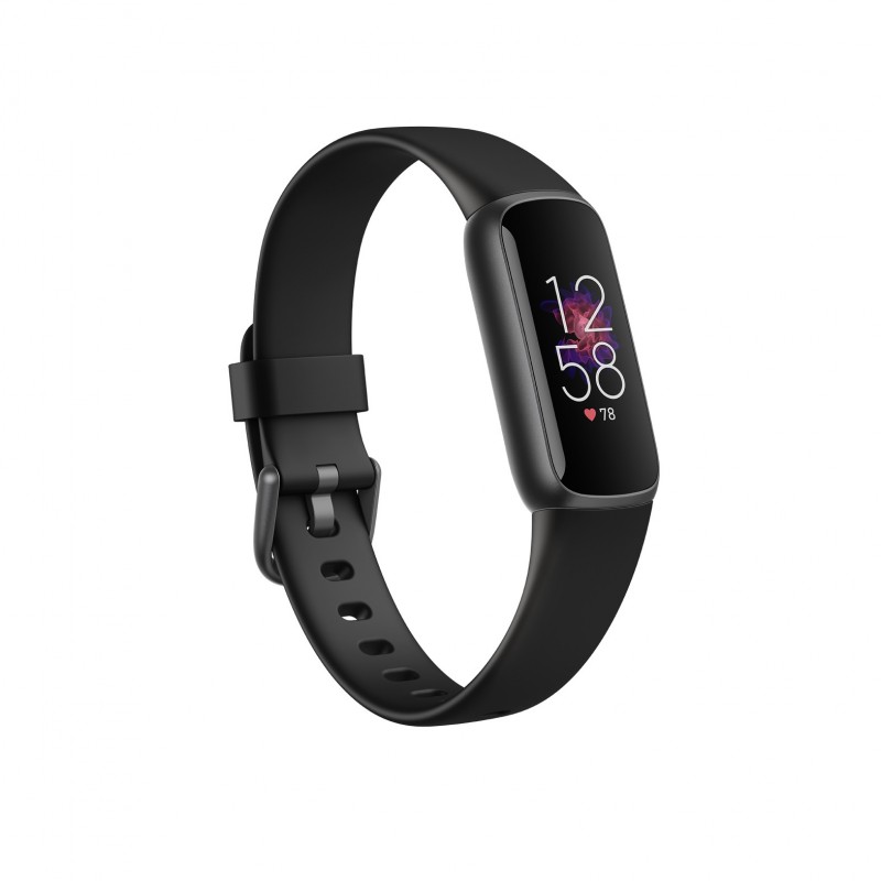 Fitbit Luxe AMOLED Aktivitäts-Trackerarmband Schwarz, Graphit