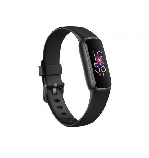 Fitbit Luxe AMOLED Braccialetto per rilevamento di attività Nero, Grafite