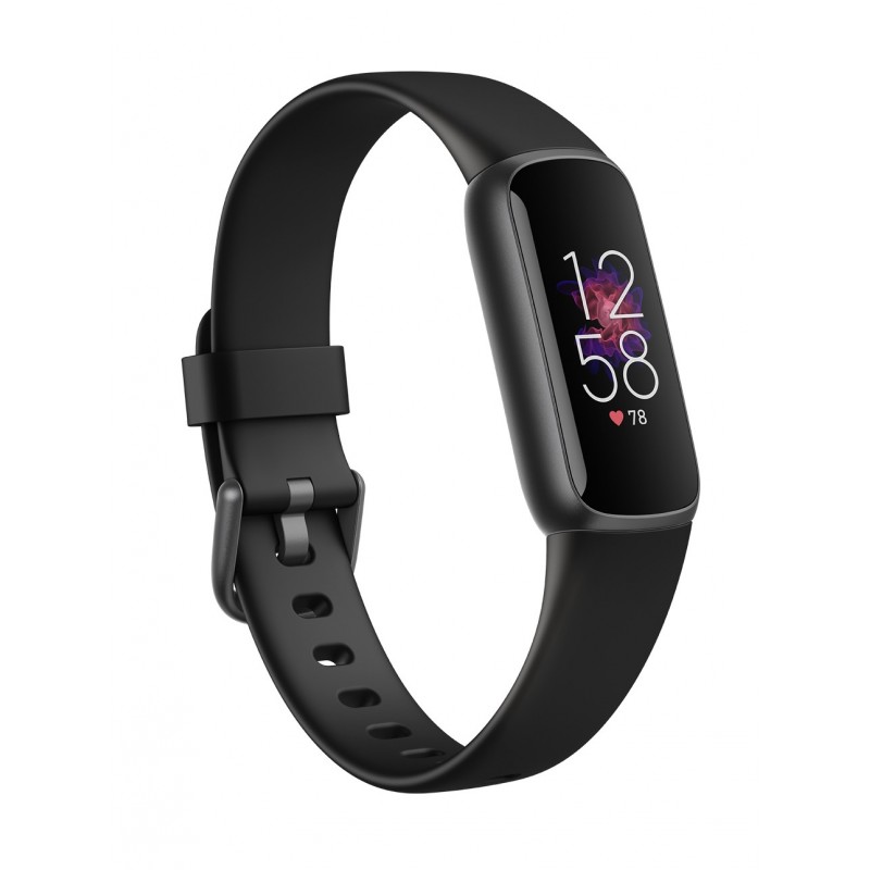 Fitbit Luxe AMOLED Aktivitäts-Trackerarmband Schwarz, Graphit
